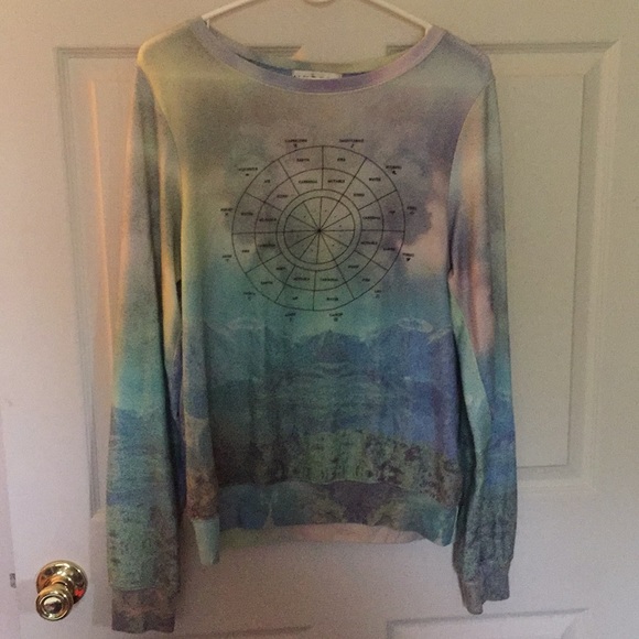 Wildfox Sweaters - Rare wildfox zodiac baggy beach jumper